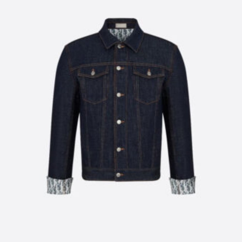 DIOR BLOUSON WITH OBLIQUE MOTIF & DIOR SLIM LONG-FIT OBLIQUE JEANS